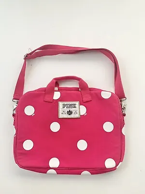 Victoria’s Secret Pink Laptop Case Messenger Bag NWT Fits 10-14” Laptop • $21.49