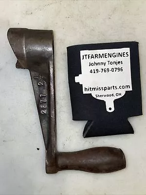 Vintage Hercules Economy Jaeger Hit Miss Engine Hand Start Crank 2F77 2-1/2 • $50