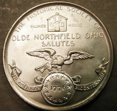 $102.50 • Buy Very Rare Original 1976 Heraldic Art Northfield OH Silver So-Called Half Dollar