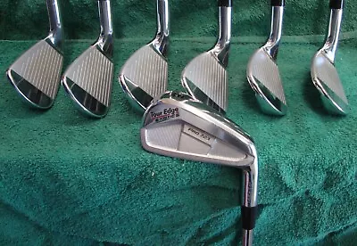 Tour Edge Exotics Pro 723 Forged 5-AW  2* Strong  1* Up Irons TT 105 X100 Shafts • $1010.26