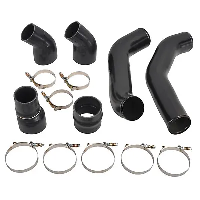 Stainless Steel Black Intercooler Pipes For 13-18 Dodge Ram 6.7 6.7L Cummins • $126.65