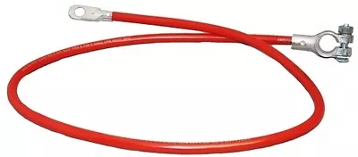 914-4 '70-'72 Positive Battery CableRedSAE Approved 4 Gauge38  Long • $24.99