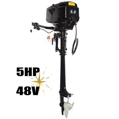 $325.86 • Buy HANGKAI 48V 1200W Electric Outboard Motor Fishing Boat Engine Brushless Motor X1