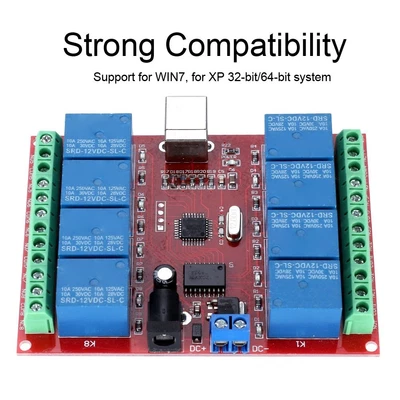 £13.30 • Buy 8-channel 12V PC USB Intelligent Control Switch Relay Module Free Driver OCH