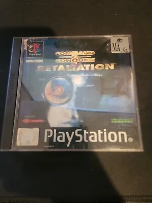 Command & Conquer Retaliation Playstation 1 PS1 PAL- Disc 2 Only • $30