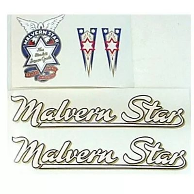 Malvern Star 1950s 60s  Decals For Vintage Bicycle • $58