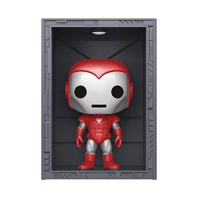 Funko Pop! Deluxe: Marvel HoA - Iron Man - MK8 SlvrCenturion - Metallic - Collec • £11.73