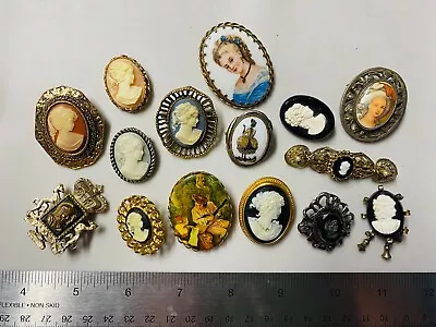 Collection Lot Vintage Cameo Design Jewelry.. #Designer Signed.. Rings - L3 • $189.99