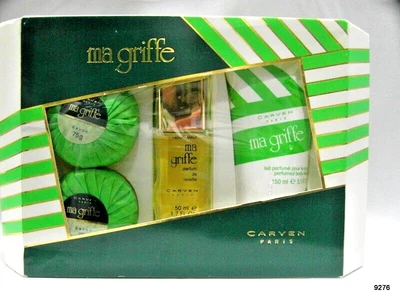 £179.99 • Buy Vintage Carven Ma Griffe 50ml Perfume De Toilette Ref 397z Body Lotion 2 Soap