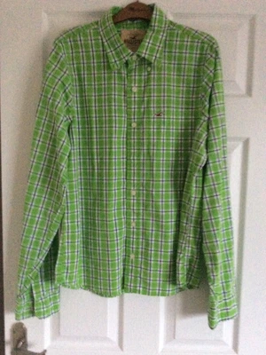 £3 • Buy Mens Checked Shirt Size Large By Hollister