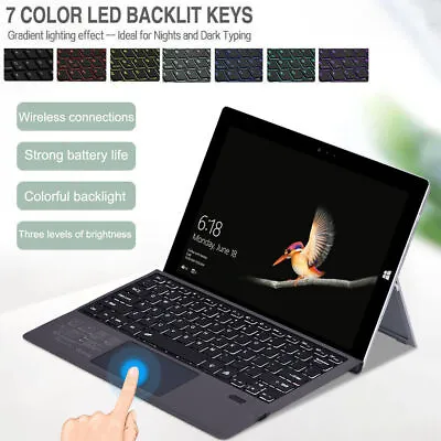Touchpad Microsoft Surface Pro Type Cover Keyboard For SurfacePro 7/6/5/4/ 12.3  • £32.99
