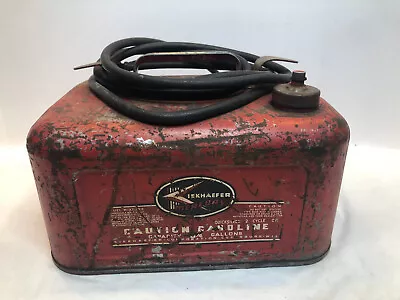 Vintage Boat Fuel - Tank 3 Gallon Gas Mercury Kiekhaefer Outboard Metal Can • $39.95