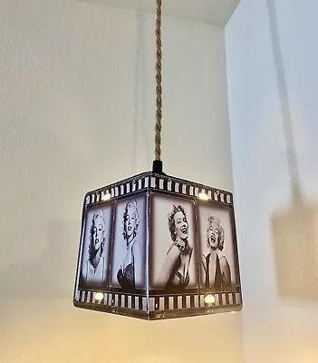 Hanging Pendant Light That Plugs In Marilyn Monroe • $45