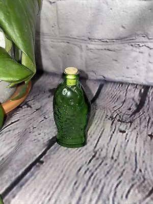 Vintage Wheaton Doctor Fisch’s Bitters Green Fish Bottle • $8.70