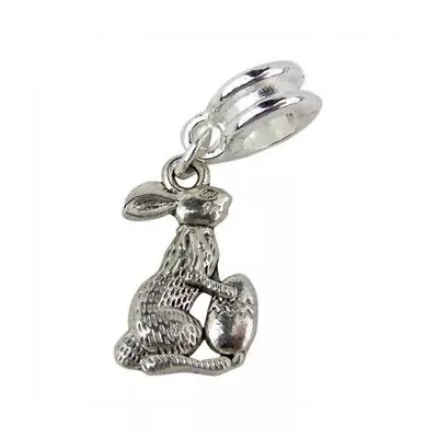 Easter Bunny Egg Charm Bracelet Animal Traditional Slide Traditional Rabbit UK • £2.99