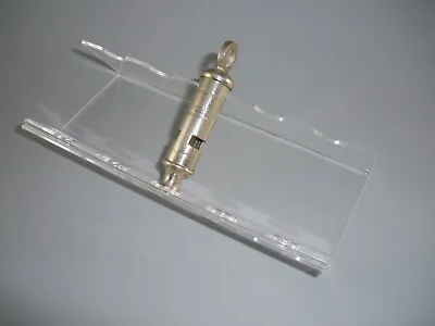 Clear Acrylic Collectors Display Stand For 5 Whistles collectors Cabinet Aid Bn • £11.75