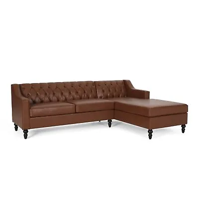 Bluewater Contemporary Tufted Chaise Sectional • $461.18