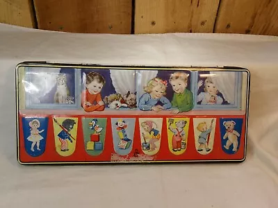 Vintage LL Products Children's Watercolor Paint Set In Metal/Tin Case ~ England • $31.99