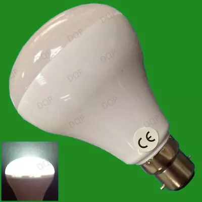 1x 6W R80 LED Ultra Low Energy Reflector 6500K White Spot Light Bulb BC B22 Lamp • £1.49