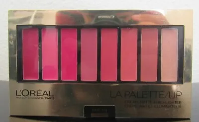 L'Oreal Paris La Palette/ Lip Cream Matte & Highlighter PINK 01  • $5
