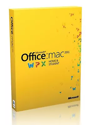 Office Mac Home And Student 2011 - Family Pack (3 Licenses) - French • $240.12
