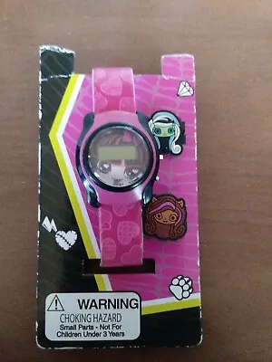 ✨NEW Monster High Slide-on Characters LCD Watch GIRLS✨ UNTESTED  • $4.85