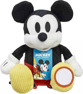 Rainbow Designs Official Disney Mickey Mouse Toy Activity Soft Toy - Newborn TOY • £18.89