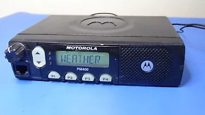 Motorola PM400 AAM50KNF9AA3AN VHF 146-174mHz 25W Mobile Radio LTR • $119