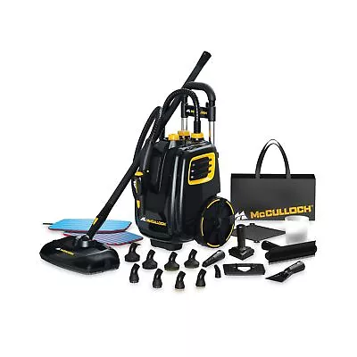 McCulloch MC1385 Deluxe Canister Steam Cleaner With 23 Accessories Chemical-... • $201.39