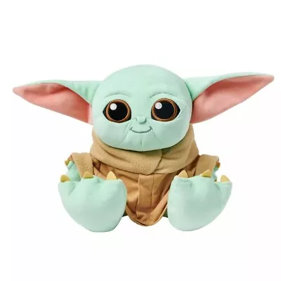 2023 Disney Parks Star Wars Mandalorian Grogu Baby Yoda Big Feet 10  Plush • $15