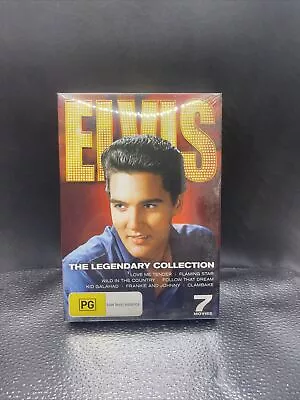 Elvis The Legendary Collection - DVD - 7 Disc Set -  Region 4  New & Sealed HTF • $85