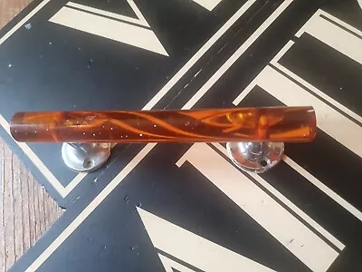 £50 • Buy Art Deco Phenolic Catlin Bakelite Lucite Amber Door Handle