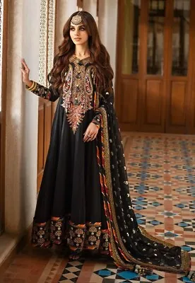 £69.99 • Buy Asim Jofa 3 Piece Gown/Anarkali Khaadi Limelight Agha Noor Maria B Sana Safinaz 