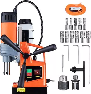 Electric Magnetic Drill 1300W 2922lbf/13000N Portable Mag Drill Press 810RPM • $199.99