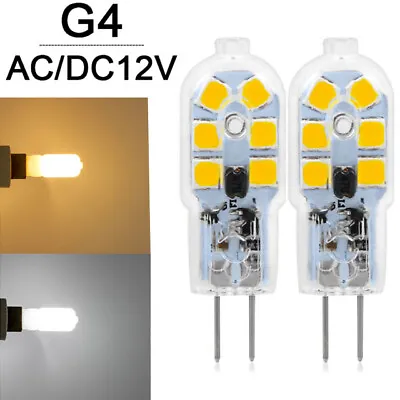 £10.99 • Buy G4 LED Light Bulbs 12V 5W Warm/Cool White Corn Lamp Bulb=20W Halogen Light Bulbs