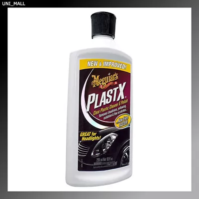 Meguiar's PlastX Clear Plastic Cleaner & Polish G12310 10 Oz. • $13.95