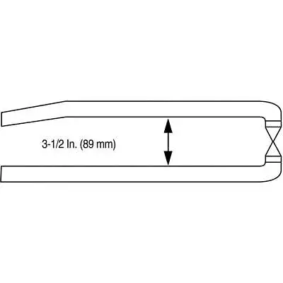 MILLER ELECTRIC 040197 6in MILLER Air-Cooled Spot Welding Tong 1Z400 MILLER ELEC • $182.15