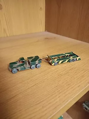 Vintage Matchbox Prime Mover And Trailer.  • £1