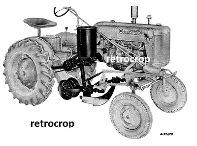 IH International Harvester Farmall Cub 174 Seed Planter Unit Manual Combination • $20