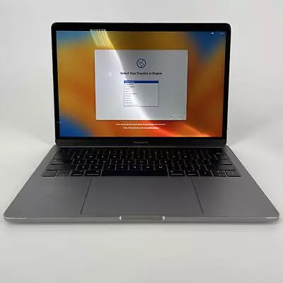 MacBook Pro 13  Space Gray 2017 3.1 GHz Intel Core I5 8GB 512GB Fair Cracked LCD • $199.99