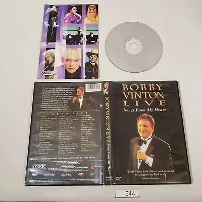 Bobby Vinton Live: Songs From My Heart • $23.40