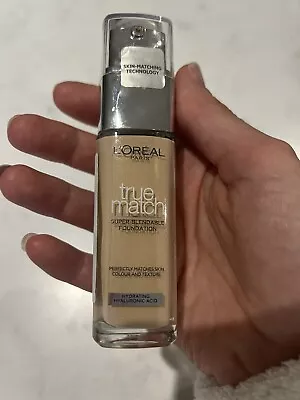 Loreal Paris True Match Foundation Golden Ivory - 30ml (Perfectly Matches Skin) • £7.50