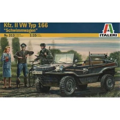 1/35th Scale WW2 German Kfz. II VW Typ 166  Schwimmwagen  Model Kit • £9.99