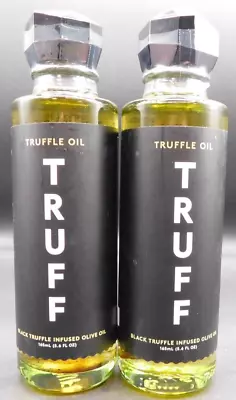 Lot Of 2 TRUFF Black Truffle Infused Olive Oil 5.6oz Ea Exp: 02/25 New & Sealed • $24.95