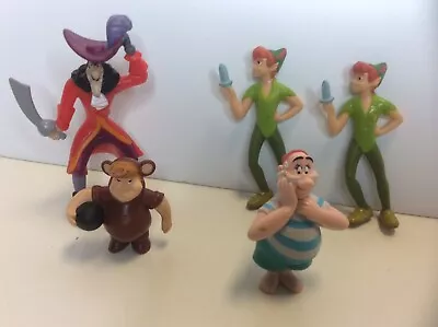 2002 Return To Neverland McDonalds Figures Peter Pan Hook Smee Lot • $12