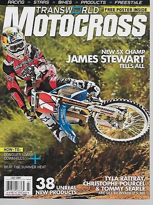 $9.89 • Buy Transworld Motocross July 2009 - James Stewart Cover Supercross Motocross