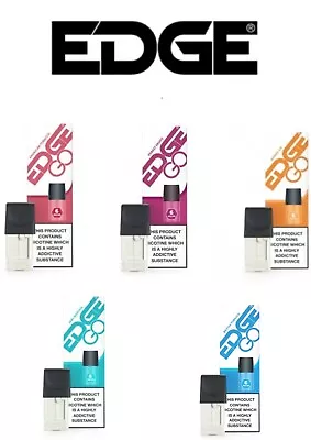 Edge GO Pods Refill Cartridges Vape E Liquid Flavours 2 Pods In Pack • £4.74