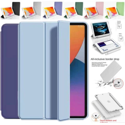 $18.99 • Buy Smart Flip Leather Case Cover For IPad 5/6/7/8/9th Mini Air Pro With Pen Holder
