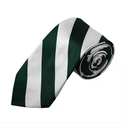 Manzini® Neck Wear Men's 2.75  SLIM College Stripe Woven Tie • $10.99