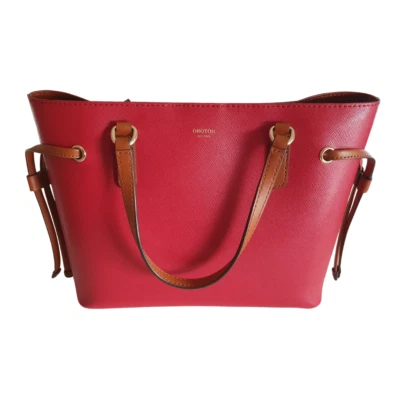 $1 • Buy OROTON 'HARRIET' MINI TOTE - Scarlet - Pre-Owned - With Strap